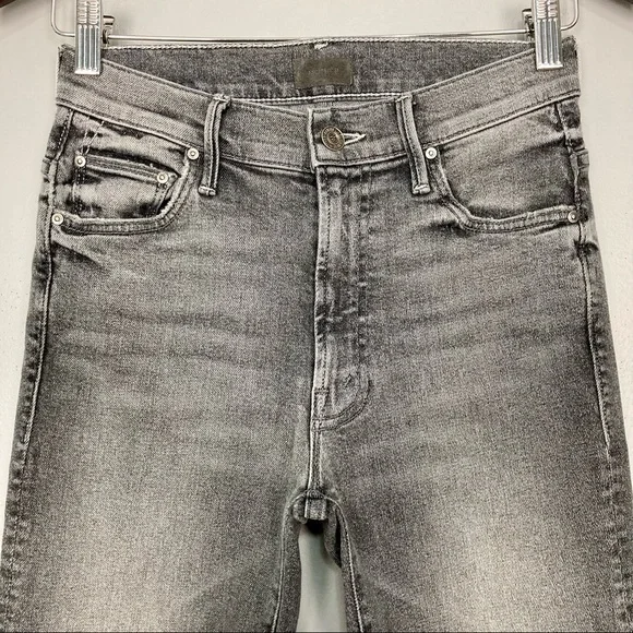 Mother The Insider Crop Jean Step Fray Hem Flare - Picture 3 of 10